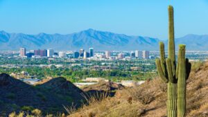 This image shows the City of Phoenix Arizona.