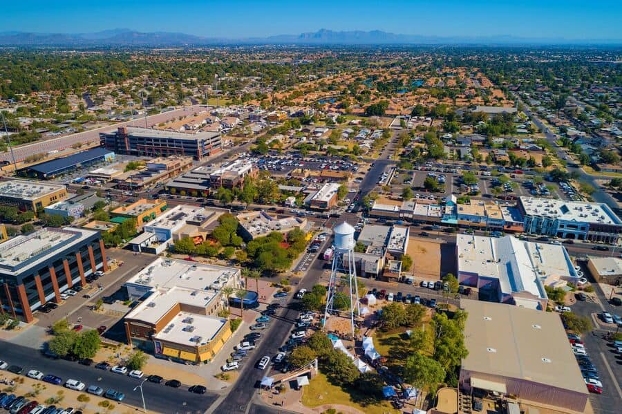 This image shows the community of Gilbert Arizona.